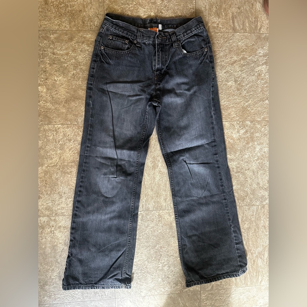 Energie Men's Black Relaxed Jeans